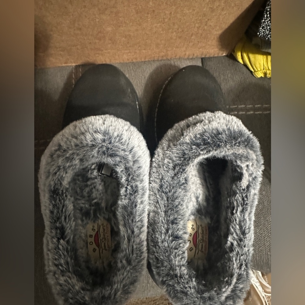 Skechers Black and Gray Women's Shoes
